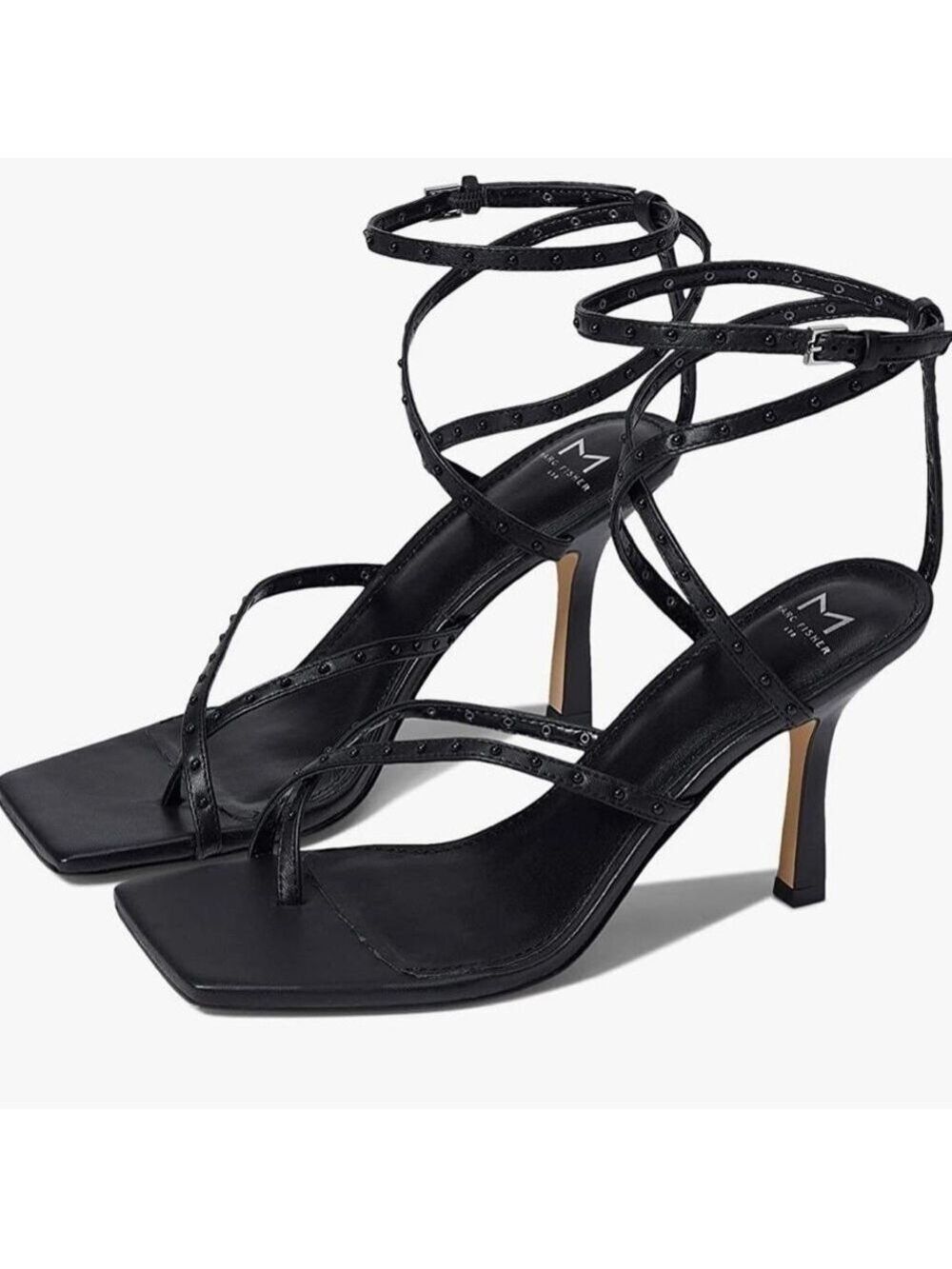 NIB Marc Fisher Dallin Embellished Strappy Sandals